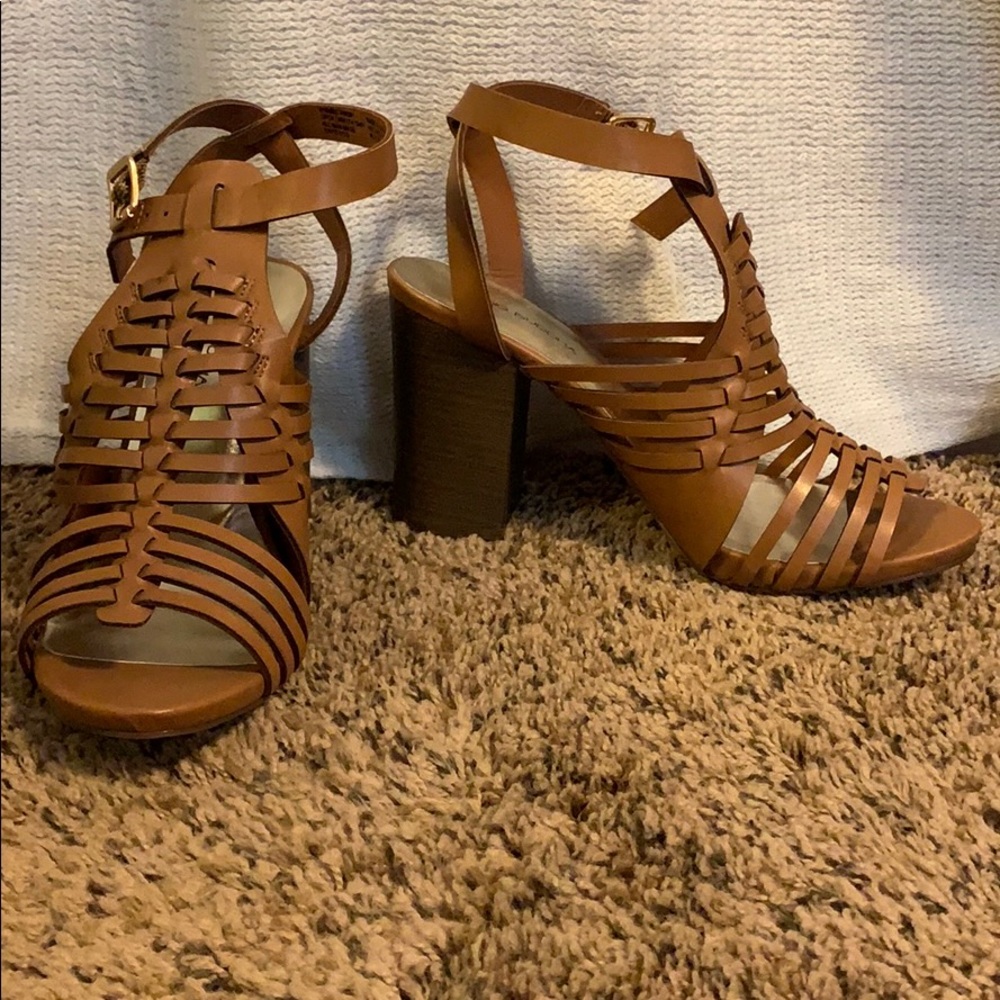 Brown heels